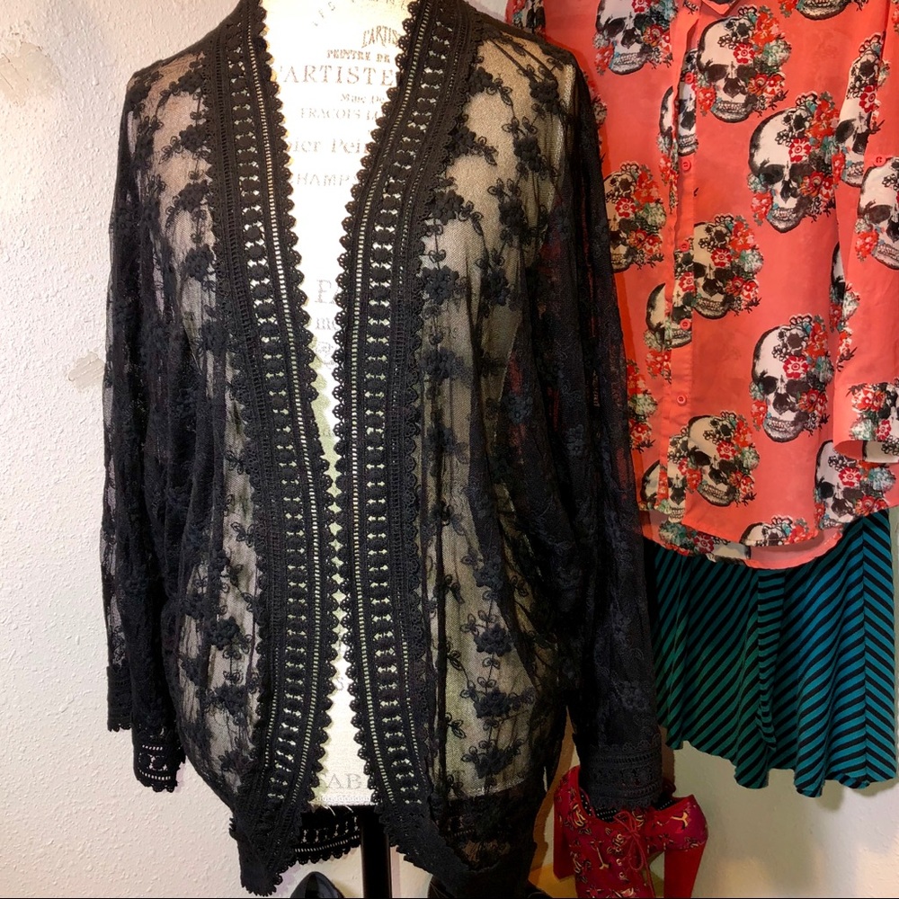Lace Kimono